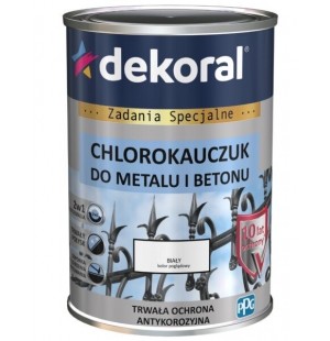Эмаль хлоркаучуковая DEKORAL 0,9л